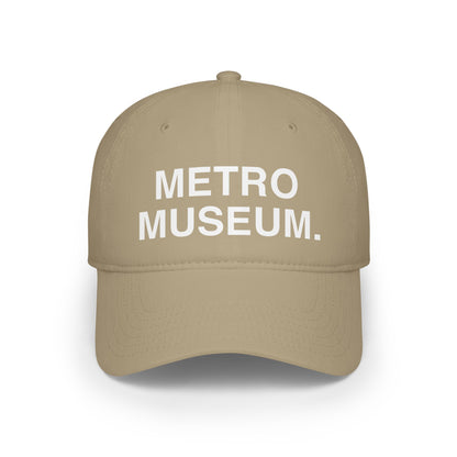 "METRO MUSEUM" Baseball Cap