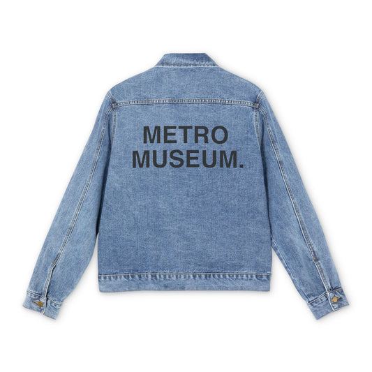 "METRO MUSEUM" Denim Jacket