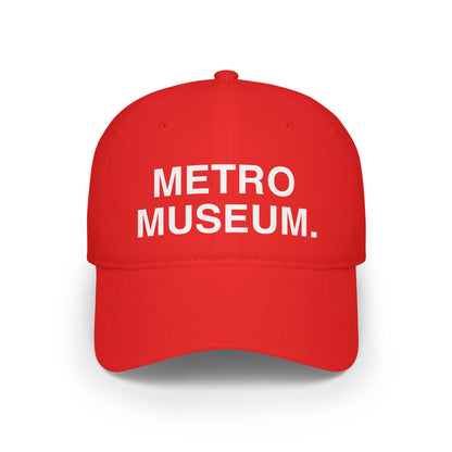 "METRO MUSEUM" Baseball Cap